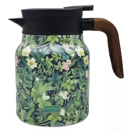 Isolerad tekanna med inbyggd sil, portabel termosflaska för hem och resa