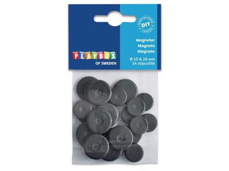 PLAYBOX Magnet 24/fp - Lyreco - Skola och förskola - Hobbymaterial - Magneter