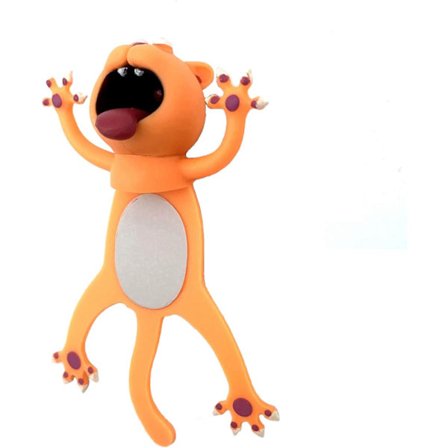 Härliga Bokmärken, Roliga 3D Tecknade Bokmärken Djur Läsbokmärken för Studenter Kontorsmaterial