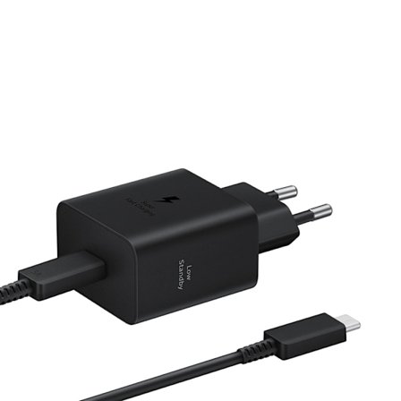 Samsung Väggladdare 45W 4.05A 1x USB-C + USB-C Kabel - Svart