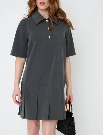 crās Teegancras Dress - Grey - 40