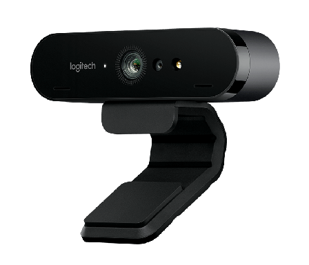 Logitech Brio 4K HDR webkamera med Windows Hello-støtte