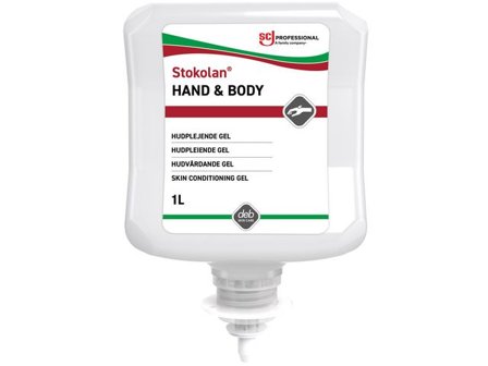 Deb Hudkräm Stokolan Hand & Body 1L - Lyreco - Städ och hygien - Tvål och hygien - Hand- och hudcremer