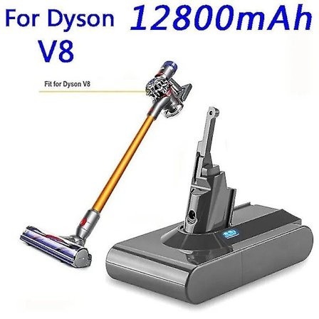 För Dyson V8 Batteri 6800mah 21.6v Batteri För Dyson V8 Batteri Absolute Animal Li-ion Dammsugare Uppladdningsbart Batteri L30
