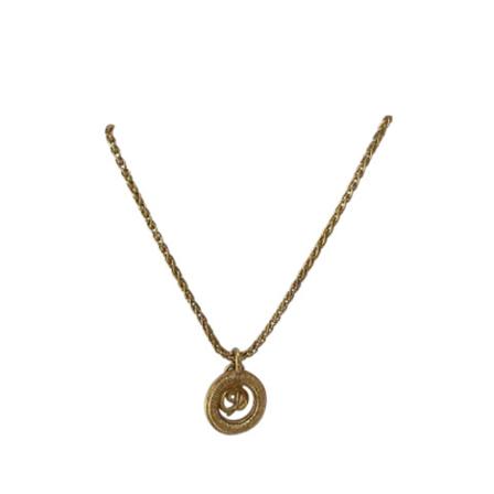 Dior Vintage, Pre-owned Metal dior-jewelry Geel, Dames, Maat:ONE Size