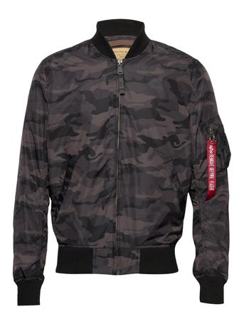 Ma-1 Tt Bomberjakke Jakke Sort Alpha Industries