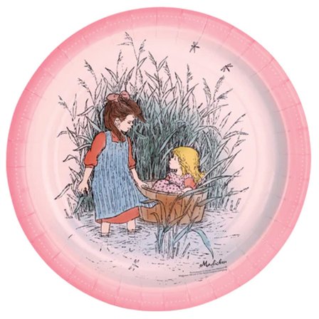 Madicken Papperstallrik 8-pack