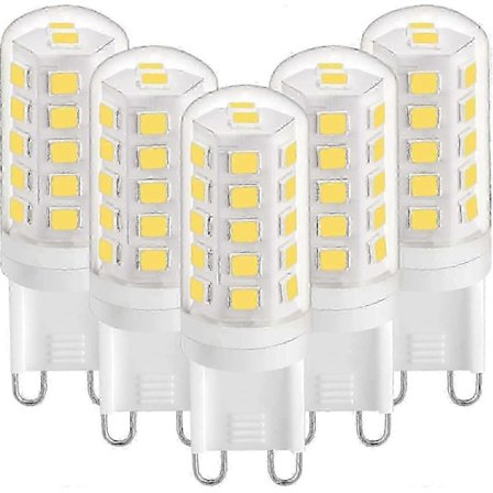 G9 LED-lamppu 3W luonnonvalkoinen 4000K, G9 LED-lamput 420LM, vastaa 28W 40W halogeenilamppua, G9 LED-maissilamput pöytälampulle[D]