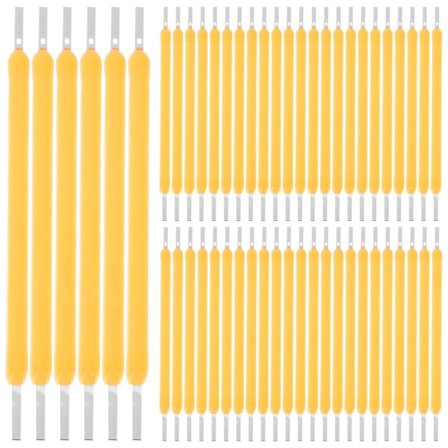 100 st LED-glödtrådsdelar Hård glödtråd 38 mm Ljusglödtråd Lampglödtråd