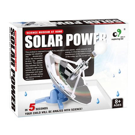 Tiede-leluja oppimiseen - Aurinkoenergian kokeilupaketti lapsille