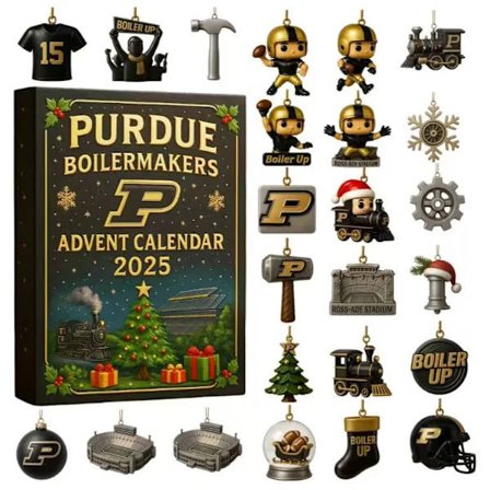 REA: Purdue Boilermakers Fotboll Julgransprydnad | Akryl Ornament, Den Perfekta Julklappen//