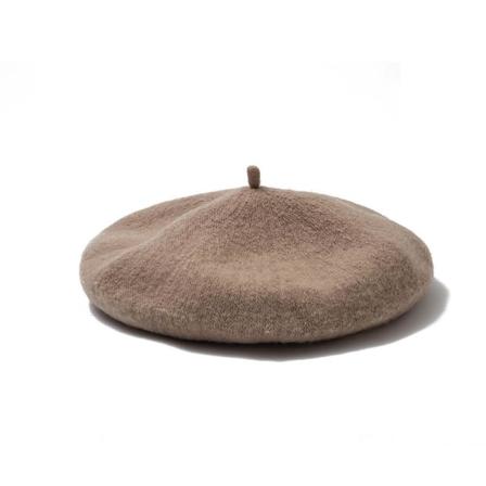 Fransk Basker I Flera Färger Söt Varm Vår Höst Beige One Size