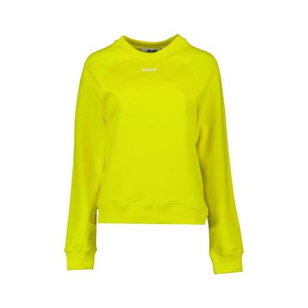 Msgm Logo sweatshirt Gul, Dame Sweatshirts