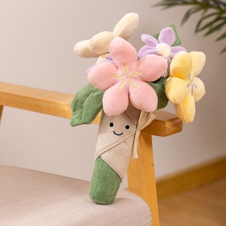 Jellycat plysjdukke serie dyr capybara plysjdukke dukke plysjleketøy grossis-MP 28cm bouquet