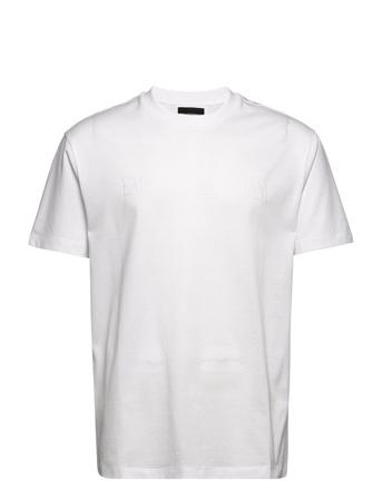 A00015Aca 014605 T-shirts Short-sleeved Hvit Emporio Armani