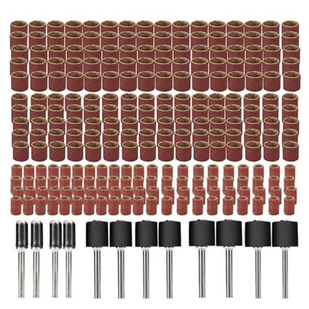 252 st Sandpappersringar Slitstarka Slitstarka Slipmedel Papper Sliptillbehör