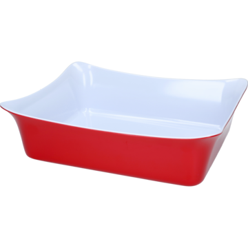 Fleur Crock 1/2 Gastro Rød