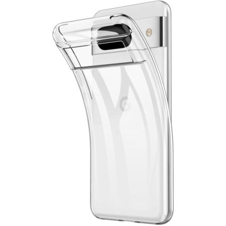 Google Pixel 8 Genomskinligt Mjukt TPU Skal Transparent