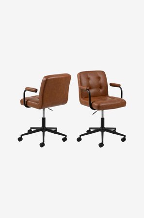 NORDFORM - Kontorstol Wilton - Brun - Kontorstoler - Fra Homeroom