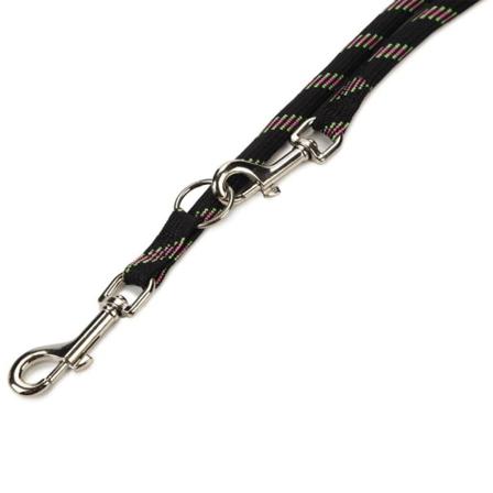 Beeztees Hundkoppel Nylon Svart 200x1,3 Cm 744013 Svart