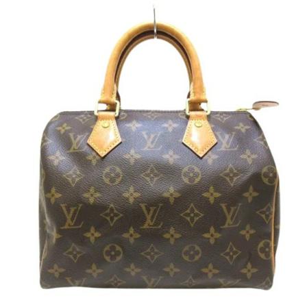 Louis Vuitton Vintage Pre-owned Speedy 25 Monogram Håndtaske Brun, Dame Vintage Tasker, Størrelse: ONE Size