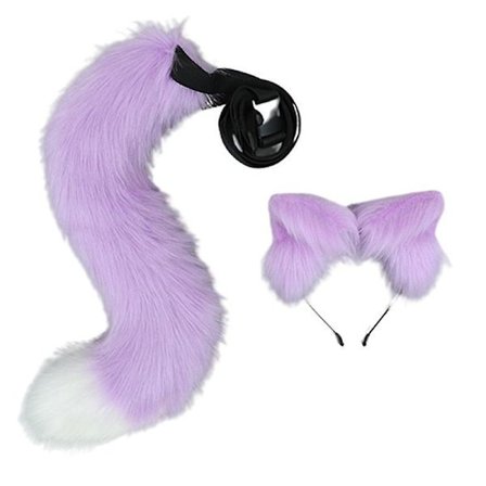 Anime Animal Headband And Tail Costume Anime Party Cat Cosplay Costume