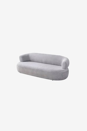 Hanah Home - Sofa med 3 sæder Roma - Grå - 3-pers. sofaer - Fra Homeroom