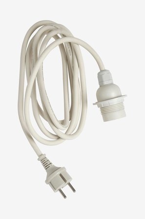 PR Home - Lampeophæng Flex Out 250 cm - Hvid - Tilbehør - Fra Homeroom