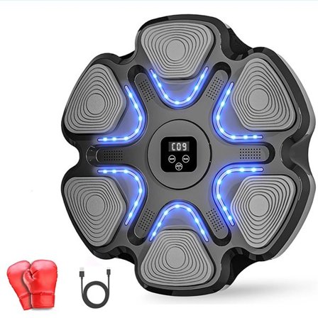 Interaktiv Boksemaskin med Bluetooth og Registrering av Slag