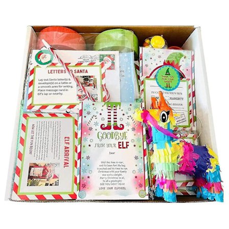 24 dagar eller 12 Countdown Elf Kit Elf Toys Countdown kompatibel med tonåringar