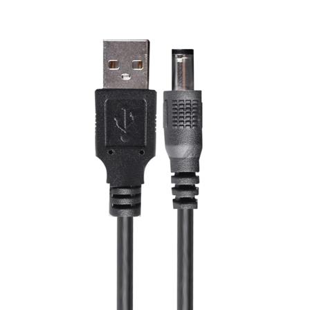 USB Hane till för DC 5,5x2,1 mm DC5V Laddningskontakt Matningsuttag Laddning Ada