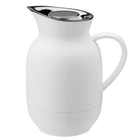 Stelton termoskanna 1 liter, kaffe, soft white | Dukning & Servering > Termos > Termoskanna | Bagaren och Kocken
