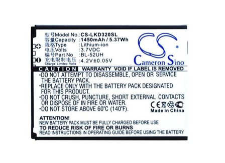 Batteri till SmartPhone, Mobil för LG D320, MS323, D325 m.fl.