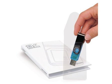 3L USB-ficka självhäftande 10/fp - Lyreco - Kontorsmaterial - Mappar och plastfickor - Plastfickor - Övriga
