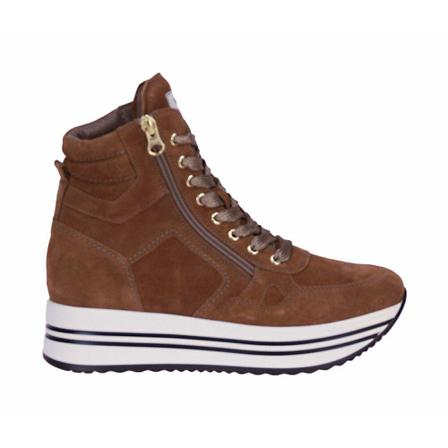 Nerogiardini, Sneakers Bruin, Dames, Maat:37 EU
