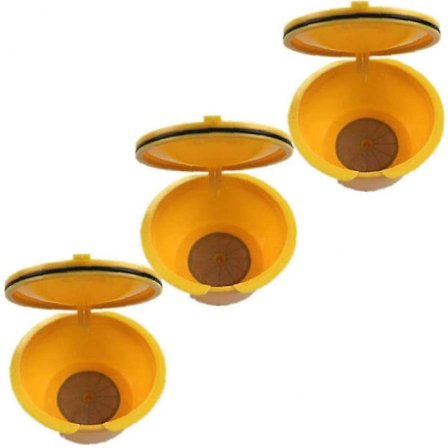 Genanvendelige Kaffe Kapsler 3 stk. Genanvendelige Kaffe Kapsler Pods Genanvendeligt Kaffe Filter