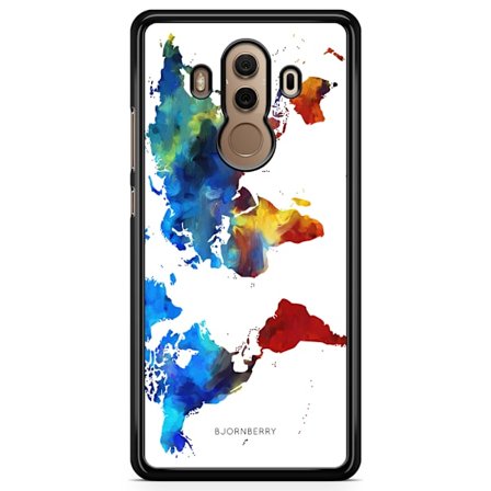 Bjornberry Skal Huawei Mate 10 Pro - Världskarta