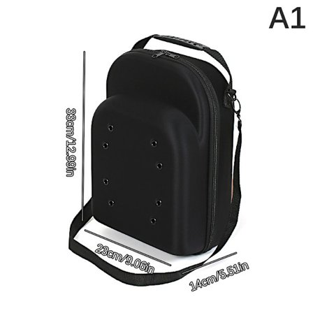EVA Portable Caps Opbevaring Case Hat Carrier Rygsæk Rejsetaske