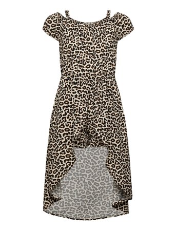 Dress High And Low With Shorts Beige Lindex