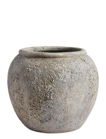 Bowl Luna Grey Home Decoration Flower Pots Grå Muubs