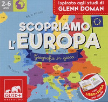 Scopriamo l'Europa. Geografia in gioco. Ispirato agli studi Glenn Doman. Con 80 carte. Con poster Barbara Franco