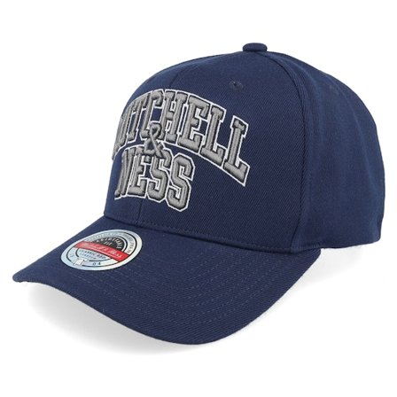 Mitchell & Ness - Blau Adjustable Cap - M&n Arch Navy Adjustable @ Hatstore