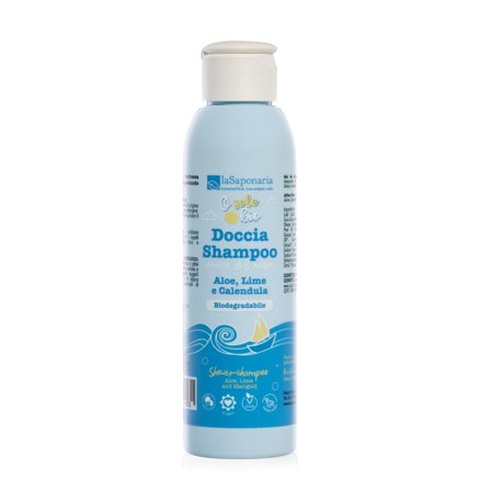 LA SAPONARIA Doccia Shampoo barca, mare e camping - Amico del mare 150ml - Bagno doccia doposole