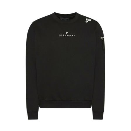 John Richmond sweatshirt , Zwart , Heren , Maat: S