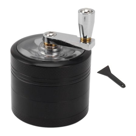 63mm Krydderikværn Håndbetjent Zink Legering Krydderikværn Krydderimølle Med Håndtag