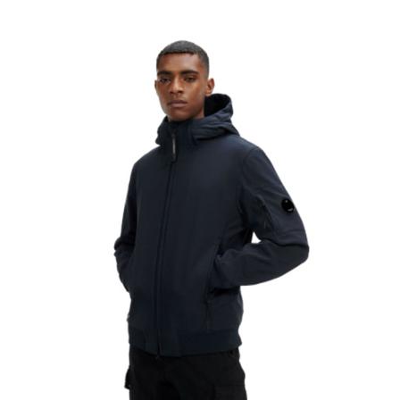 C.p. Company, Coats Zwart, Heren, Maat:S,nylon