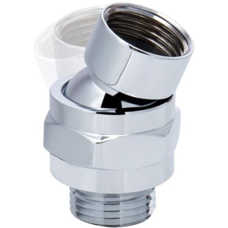 Justerbar Messing Drejelig Kugleled, Bruseforbindelse Drejelig Kugleled, Bruse Kugleledsadapter, Egnet til Tilslutning af Brusehoved og Vandrør 