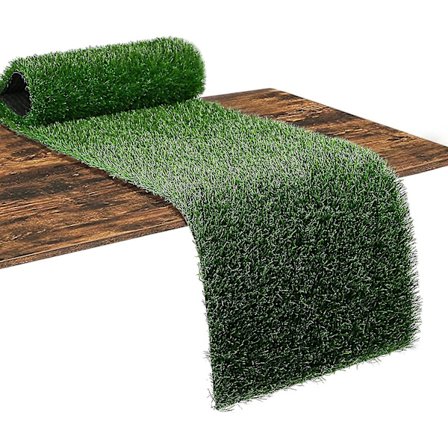 Kunstgræs Bordløber 【31 x 122 cm】 Falsk Græs Borddug Påske Kunstgræs Bordmåtte Til Fodboldtema Bryllup Fødselsdag Banket Havefest