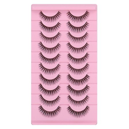 10 paria tekoripsiä Manga ripset HH20-B-3 HH20-B-3