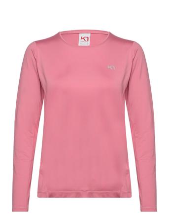 Nora 2.0 Long Sleeve Sport T-shirts & Tops Long-sleeved Coral Kari Traa